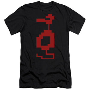 Atari Premium Canvas T-Shirt Red Dragon Black Tee - Yoga Clothing for You