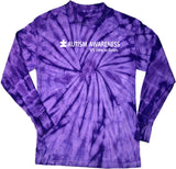 Autism Awareness Time to Listen Tie Dye Long Sleeve Shirt - Yoga Clothing for You
