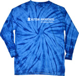 Autism Awareness Time to Listen Tie Dye Long Sleeve Shirt - Yoga Clothing for You