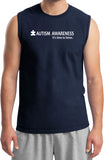 Autism Awareness Time to Listen Muscle Shirt - Yoga Clothing for You