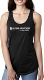Autism Awareness Time to Listen Ladies Ideal Tank Top - Yoga Clothing for You