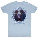 The Breakfast Club Love Light Blue Heather T-shirt - Yoga Clothing for You