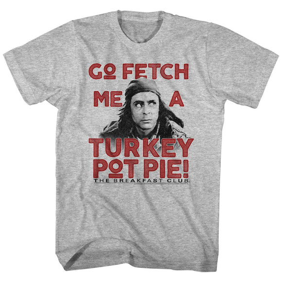 The Breakfast Club Turkey Pot Pie Grey Tall T-shirt - Yoga Clothing for You