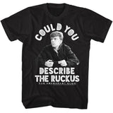 The Breakfast Club Describe The Ruckus Black T-shirt - Yoga Clothing for You