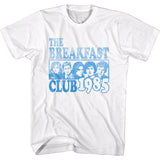 The Breakfast Club Vintage 1985 Photo White T-shirt - Yoga Clothing for You