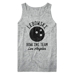 The Big Lebowski Bowling Team Los Angeles Grey Tank Top