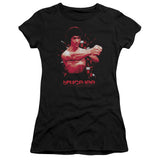 Bruce Lee Shattering Fist Juniors Shirt - Yoga Clothing for You