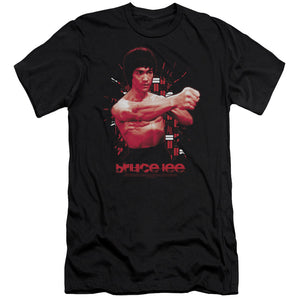 Bruce Lee Shattering Fist Black Premium T-shirt - Yoga Clothing for You