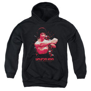 Kids Bruce Lee Hoodie Shattering Fist Youth Hoodie - Yoga Clothing for You