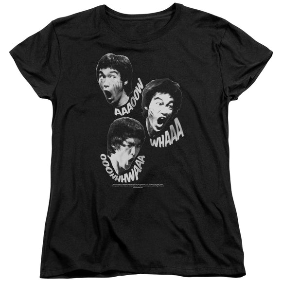 Ladies Bruce Lee T-Shirt Sounds of the Dragon Shirt - Yoga Clothing for You