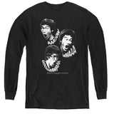 Kids Bruce Lee T-Shirt Sounds of the Dragon Youth Long Sleeve Shirt - Yoga Clothing for You
