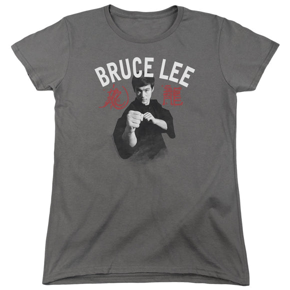Ladies Bruce Lee T-Shirt Fight Shirt - Yoga Clothing for You