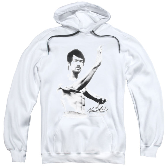 Bruce Lee Hoodie Serious Fighting Pose Hoody - Yoga Clothing for You