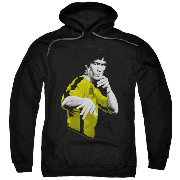 Bruce Lee Hoodie Yellow and Black Jumpsuit Stance Hoody - Yoga Clothing for You