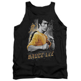 Bruce Lee Yellow Dragon Black Tank Top - Yoga Clothing for You