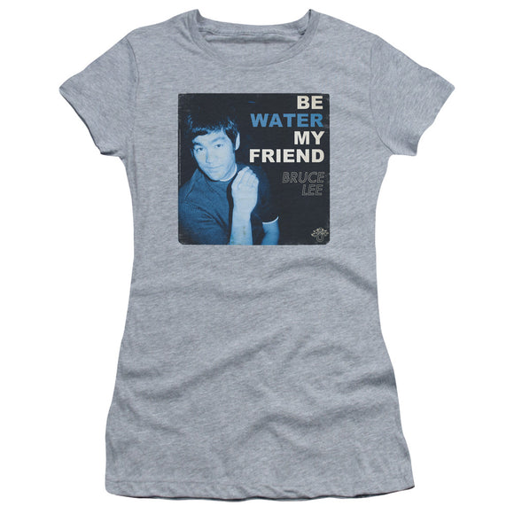 Bruce Lee Be Water Box Juniors Shirt - Yoga Clothing for You