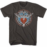 Bon Jovi T-Shirt Bad Name Smoke Tee - Yoga Clothing for You