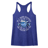 Back to the Future Ladies Racerback Tanktop Dr Brown Enterprises Tank - Yoga Clothing for You