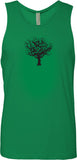 Black Tree of Life Premium Yoga Tank Top - Yoga Clothing for You