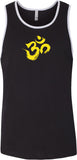 Yellow Brushstroke AUM Premium Yoga Tank Top - Yoga Clothing for You