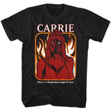Carrie Laugh at You Black Tall T-shirt