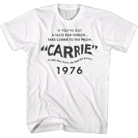Carrie Had the Power White T-shirt