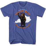 Cocaine Bear Kentucky For Kentucky Ultimate Party Animal Royal Heather T-shirt