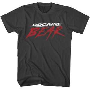 Cocaine Bear Movie Logo Smoke T-shirt
