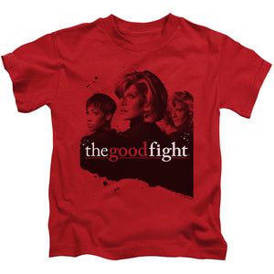 The Good Fight Boys T-Shirt Cast Red Tee - Yoga Clothing for You