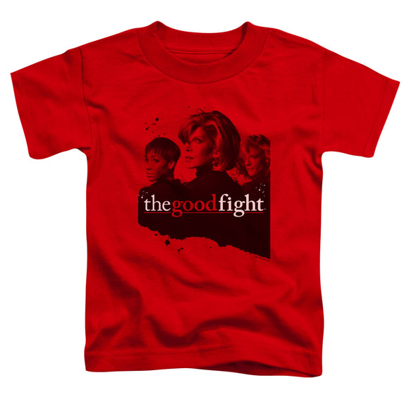 The Good Fight Toddler T-Shirt Cast Red Tee - Yoga Clothing for You