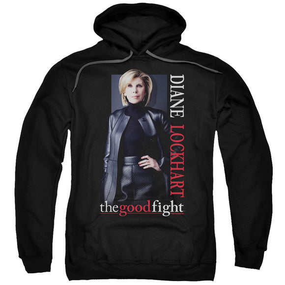 The Good Fight Hoodie Diane Black Hoody - Yoga Clothing for You