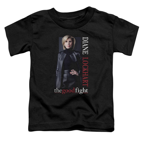 The Good Fight Toddler T-Shirt Diane Black Tee - Yoga Clothing for You