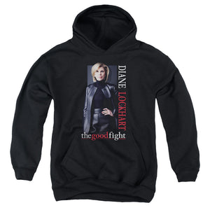 The Good Fight Kids Hoodie Diane Black Hoody - Yoga Clothing for You