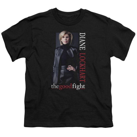 The Good Fight Kids T-Shirt Diane Black Tee - Yoga Clothing for You