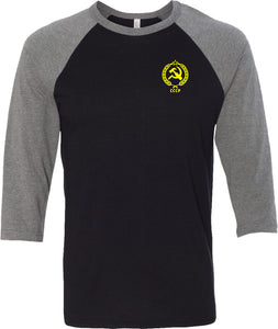 CCCP T-shirt Crest Pocket Print Raglan - Yoga Clothing for You