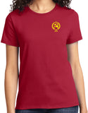 Ladies CCCP T-shirt Crest Pocket Print Tee - Yoga Clothing for You