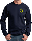 CCCP Sweatshirt Crest Pocket Print Sweat Shirt - Yoga Clothing for You