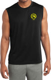 CCCP T-shirt Crest Pocket Print Sleeveless Competitor Tee - Yoga Clothing for You