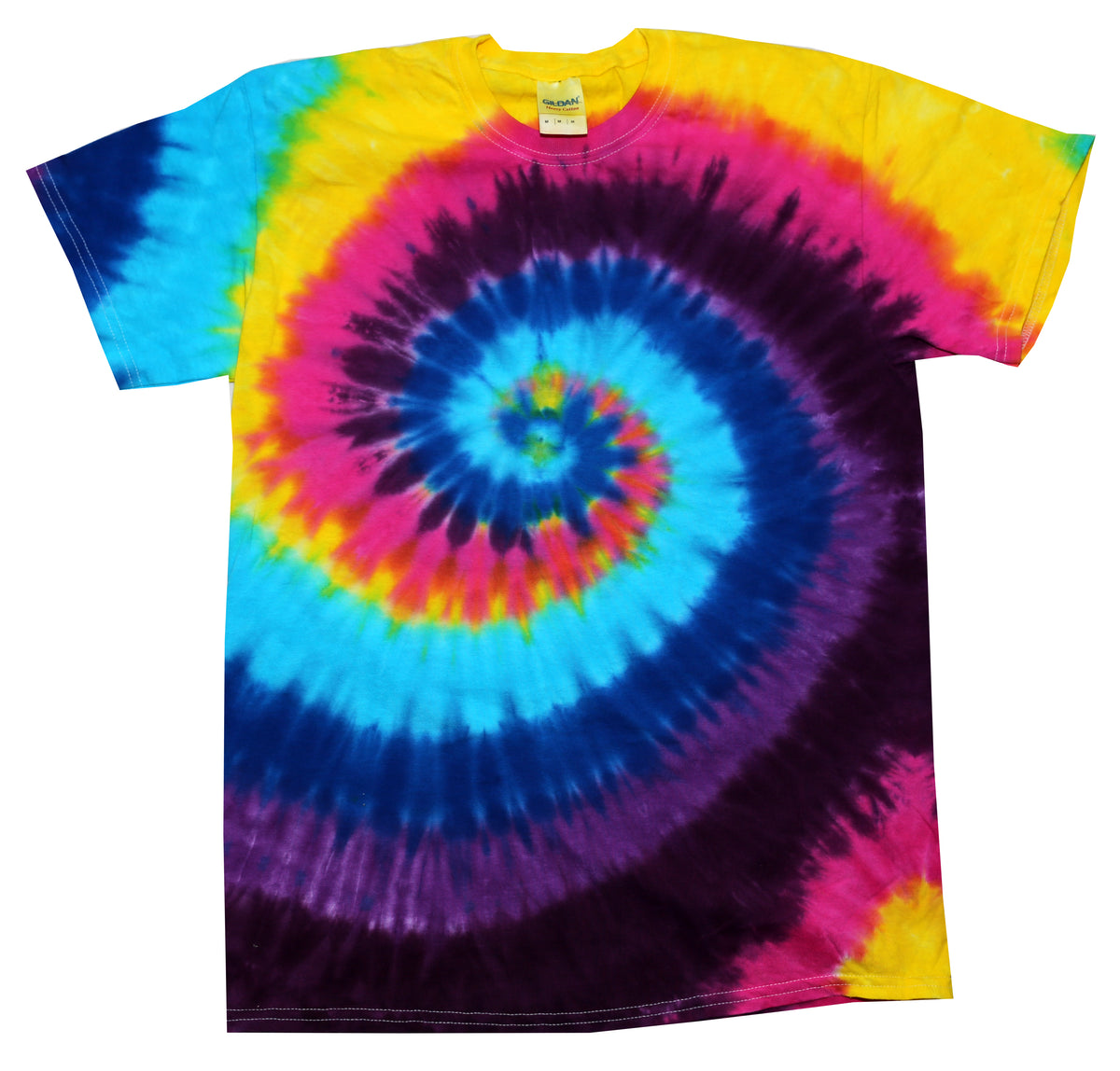 Tie Dye Shirt Multi Color Colorful Carnival Spiral Kids T-Shirt