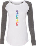 Chakra OMS Preppy Patch Yoga Tee Shirt - Yoga Clothing for You