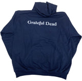 Grateful Dead Hoodie Distress Your Face Navy Hoody - Yoga Clothing for You