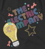 The Electric Company Retro TV Show Adult T-shirt - Black - Yoga Clothing for You