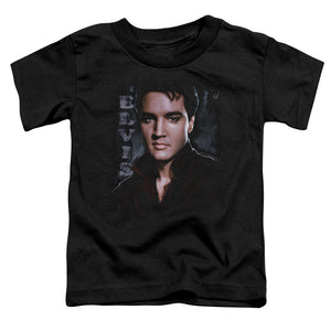 Elvis Presley Toddler T-Shirt Serious Pose Black Tee - Yoga Clothing for You