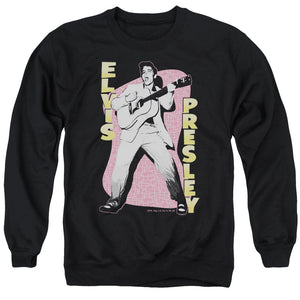 Elvis Presley Sweatshirt In The Moment Black Pullover - Yoga Clothing for You