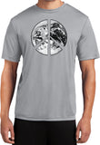 Peace T-shirt Earth Satellite Symbol Moisture Wicking Shirt - Yoga Clothing for You