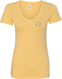 Enso Pocket Print Ideal V-neck Yoga Tee Shirt - Yoga Clothing for You