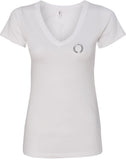 Enso Pocket Print Ideal V-neck Yoga Tee Shirt - Yoga Clothing for You