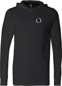 Enso Pocket Print Lightweight Yoga Hoodie Tee Shirt - Yoga Clothing for You