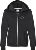Enso Pocket Print Full-Zip Hooded Yoga Sweatshirt - Yoga Clothing for You