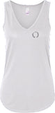 Enso Pocket Print Flowy V-Neck Yoga Tank Top - Yoga Clothing for You
